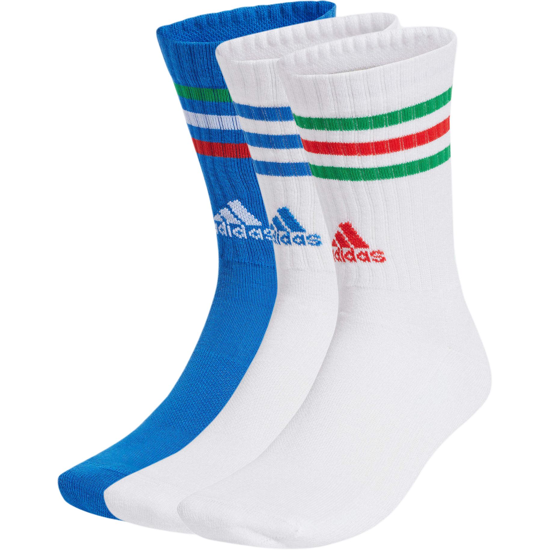 Низкие носки унисекс набор из 3 пар Adidas, 3 Pack (синий+белый+белый)
Низкие носки унисекс набор из 3 пар Adidas, 3 Pack (синий+белый+белый)