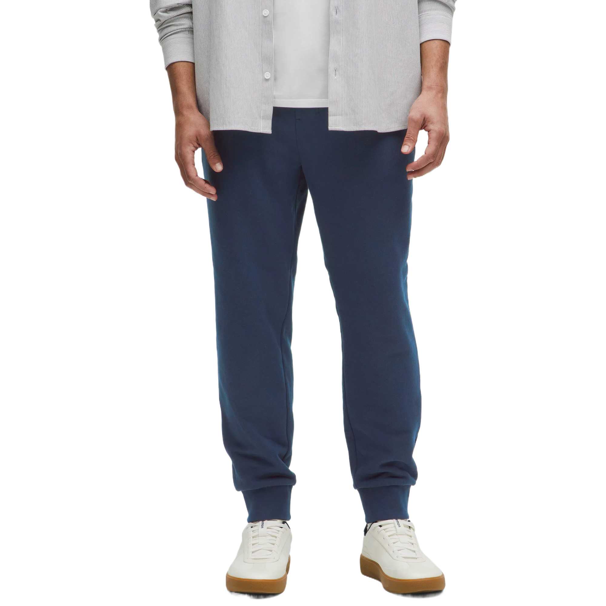 Мужские повседневные брюки French Terry Lululemon, синий
Мужские повседневные брюки French Terry Lululemon, синий