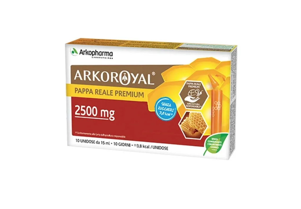 Arkopharma Arkoroyal Premium Маточное молочко 2500 мг 10 флаконов без сахара
Arkopharma Arkoroyal Premium Маточное молочко 2500 мг 10 флаконов без сахара
