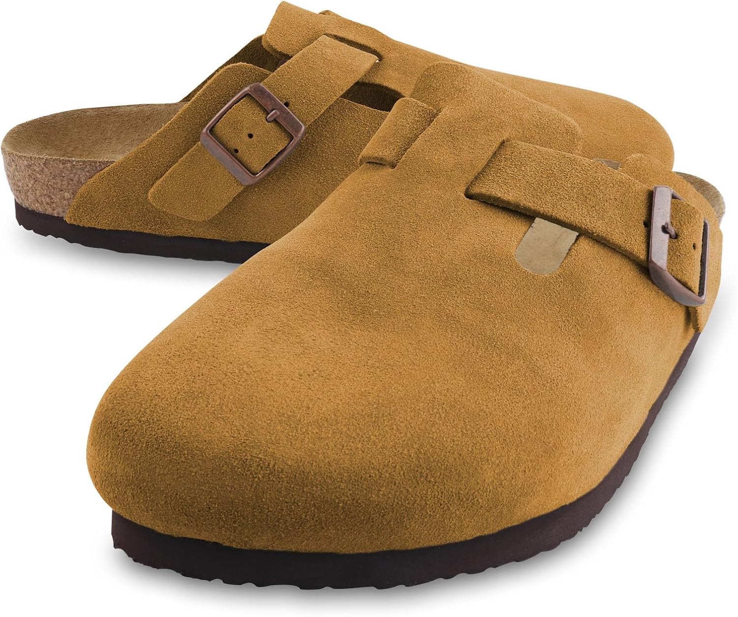 Женские сабо замшевые Сабо с пробковой стелькой Сабо-мюли «Картошка» с поддержкой свода стопы Мужские удобные сабо без застежки Halofive, коричневый
Женские сабо замшевые Сабо с пробковой стелькой Сабо-мюли «Картошка» с поддержкой свода стопы Мужские удобные сабо без застежки Halofive, коричневый