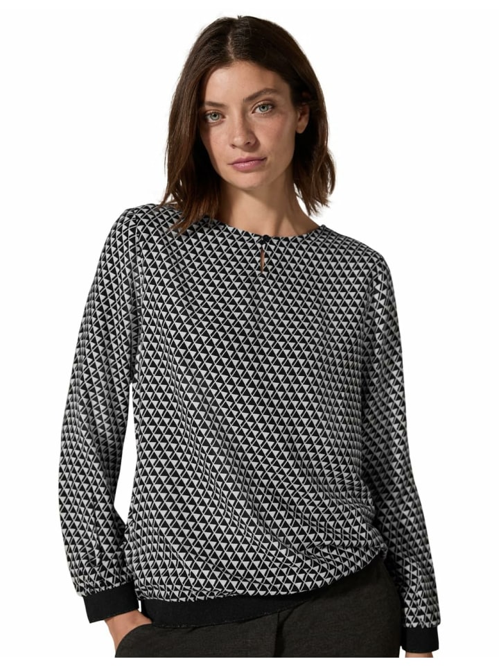 Cecil Женская блузка с принтом серого цвета
Cecil Женская блузка с принтом серого цвета