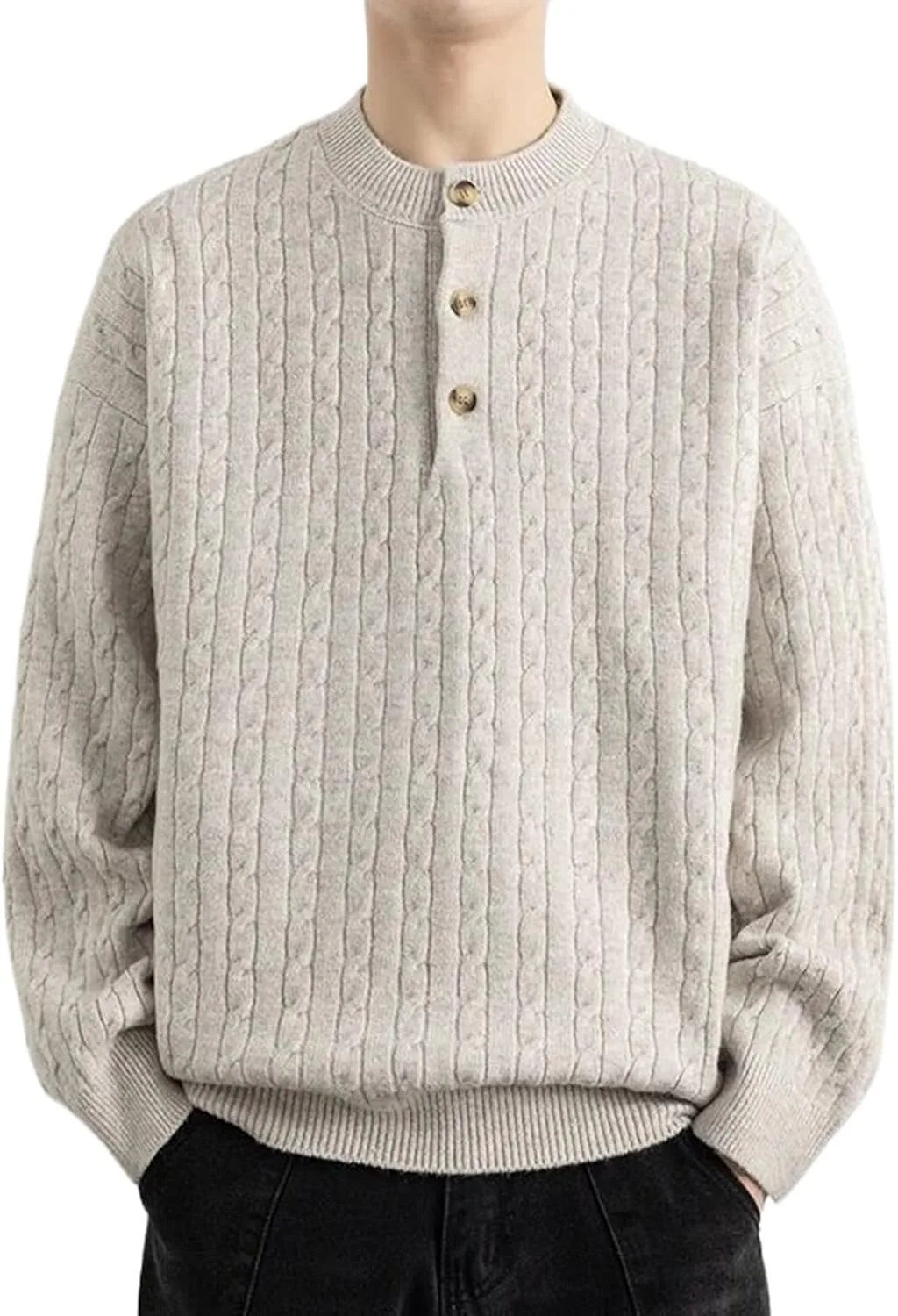 Осенне-зимний свитер O-Neck вязаный мужской свободный однотонный WHSZEDZB
Осенне-зимний свитер O-Neck вязаный мужской свободный однотонный WHSZEDZB