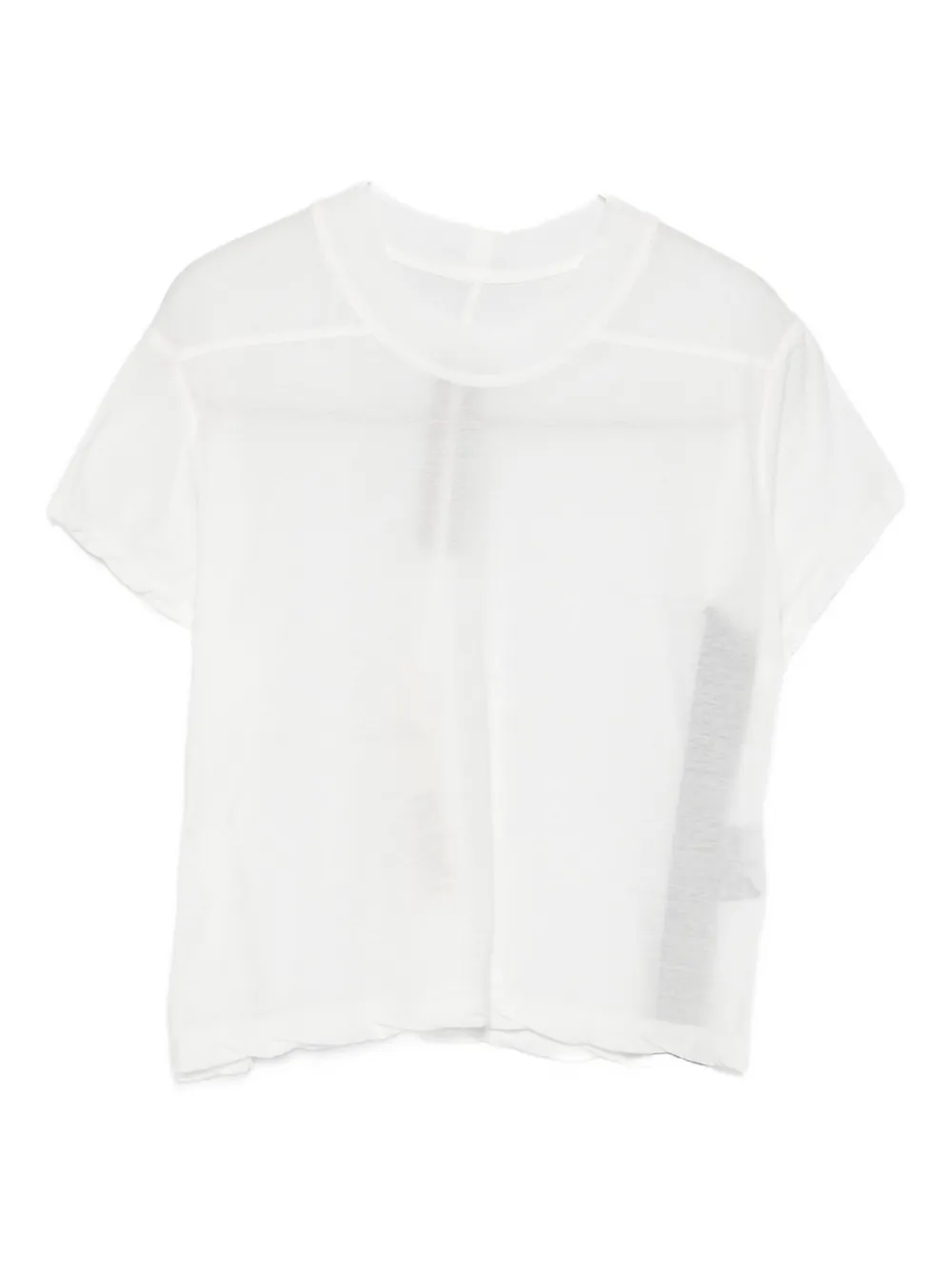 Топ из органического хлопка с асимметричным подолом Rick Owens DRKSHDW, белый
Топ из органического хлопка с асимметричным подолом Rick Owens DRKSHDW, белый