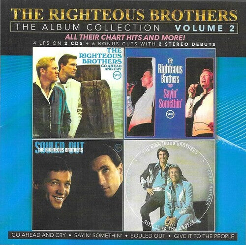 CD диск Righteous Brothers: Album Collection, Vol. 2
CD диск Righteous Brothers: Album Collection, Vol. 2