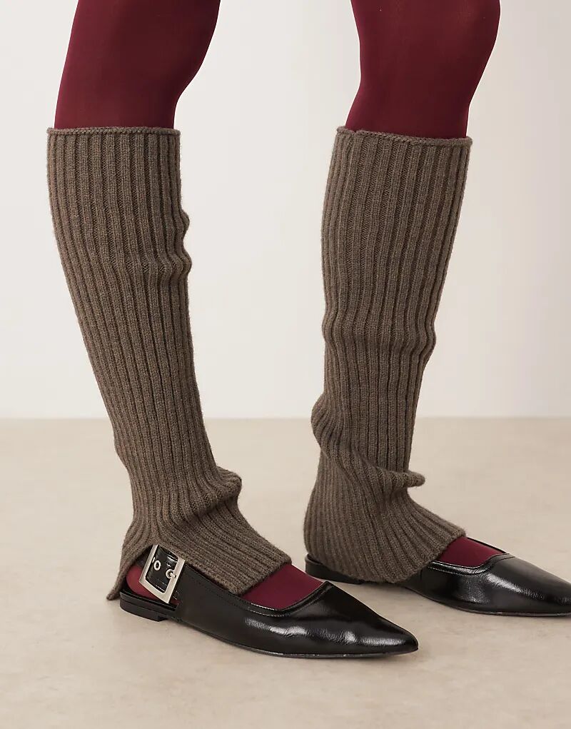 Гетры My Accessories в рубчик с разрезами, темно-серого цвета
Гетры My Accessories в рубчик с разрезами, темно-серого цвета