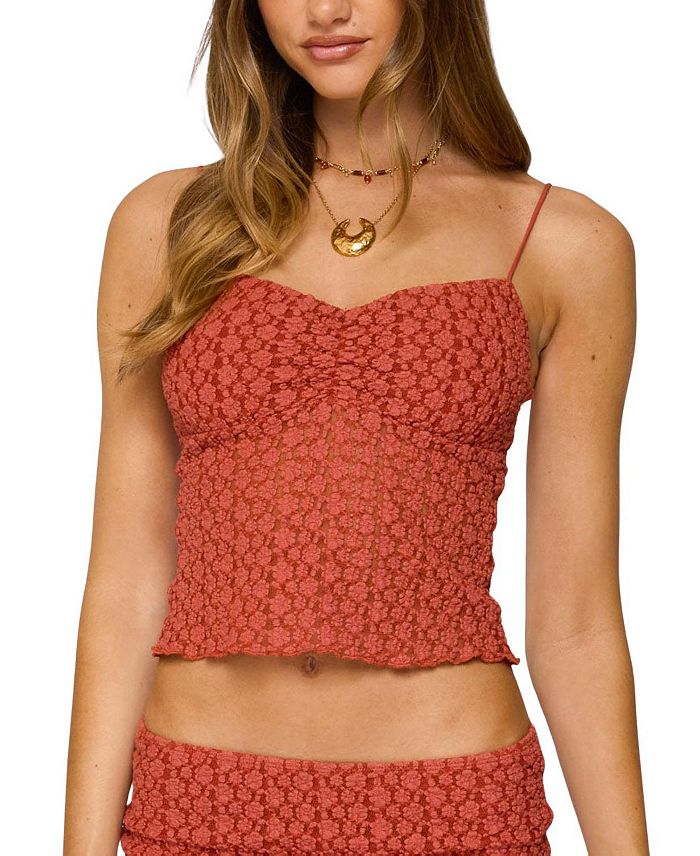 Джемпер Josephina с цветочным узором и фактурной вязкой Edikted, оранжевый
Джемпер Josephina с цветочным узором и фактурной вязкой Edikted, оранжевый