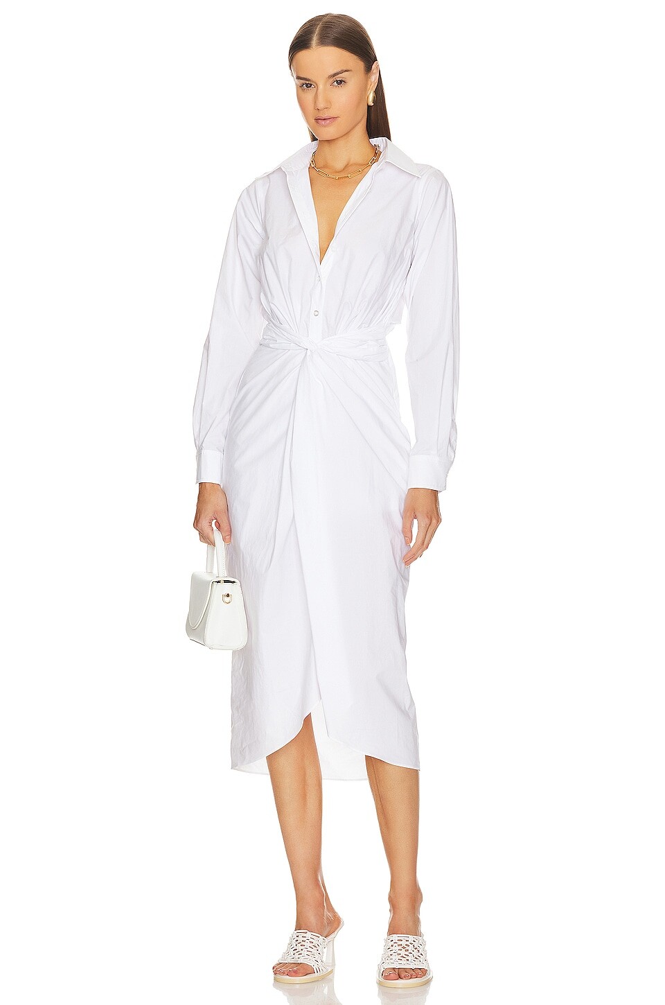 Платье миди L'Academie Callie, белый
Платье миди L'Academie Callie, белый