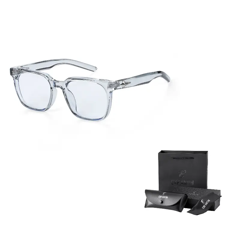 ENFANTIN Квадратные очки для компьютера унисекс, Translucent Gray Blue
ENFANTIN Квадратные очки для компьютера унисекс, Translucent Gray Blue