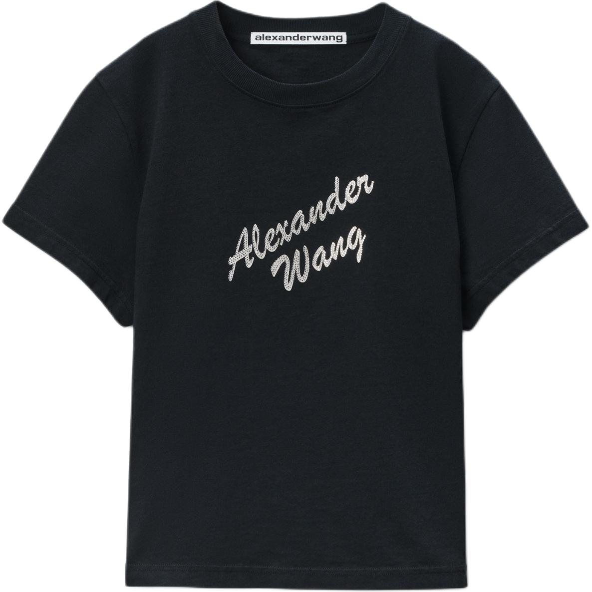 Футболка с логотипом Alexander Wang, черный
Футболка с логотипом Alexander Wang, черный
