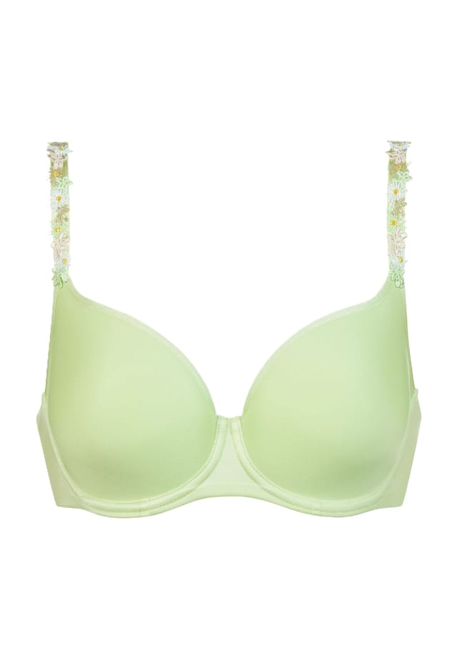 Бюстгальтер на косточках с цветочной вышивкой Mey, зеленый
Бюстгальтер на косточках с цветочной вышивкой Mey, зеленый