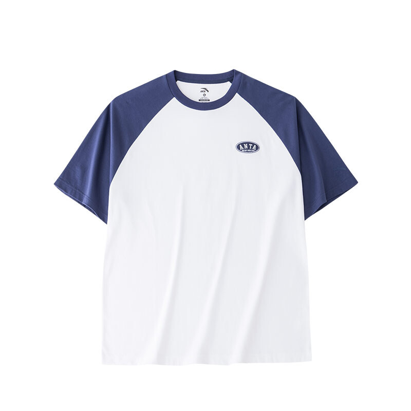 Футболка мужская снежинка белая/облачная серо-голубая Anta, цвет Snowflake white/cloudy gray-blue 
Футболка мужская снежинка белая/облачная серо-голубая Anta, цвет Snowflake white/cloudy gray-blue