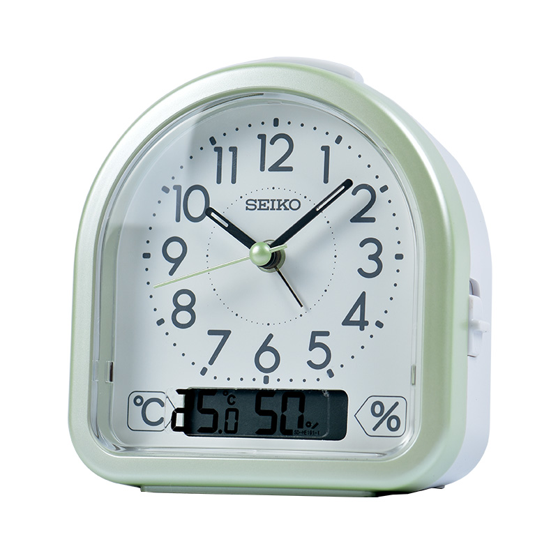 SEIKO Часы Quartz Movement Plastic Alarm Clock Unisex Green
SEIKO Часы Quartz Movement Plastic Alarm Clock Unisex Green