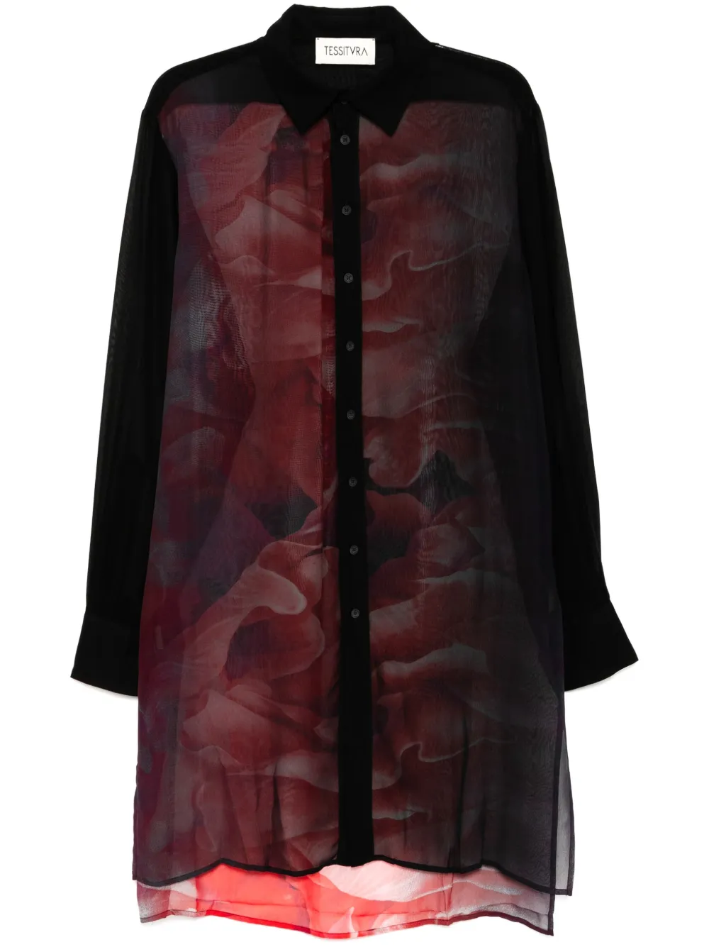 Рубашка с графичным принтом Tessitura Body Couture, черный
Рубашка с графичным принтом Tessitura Body Couture, черный