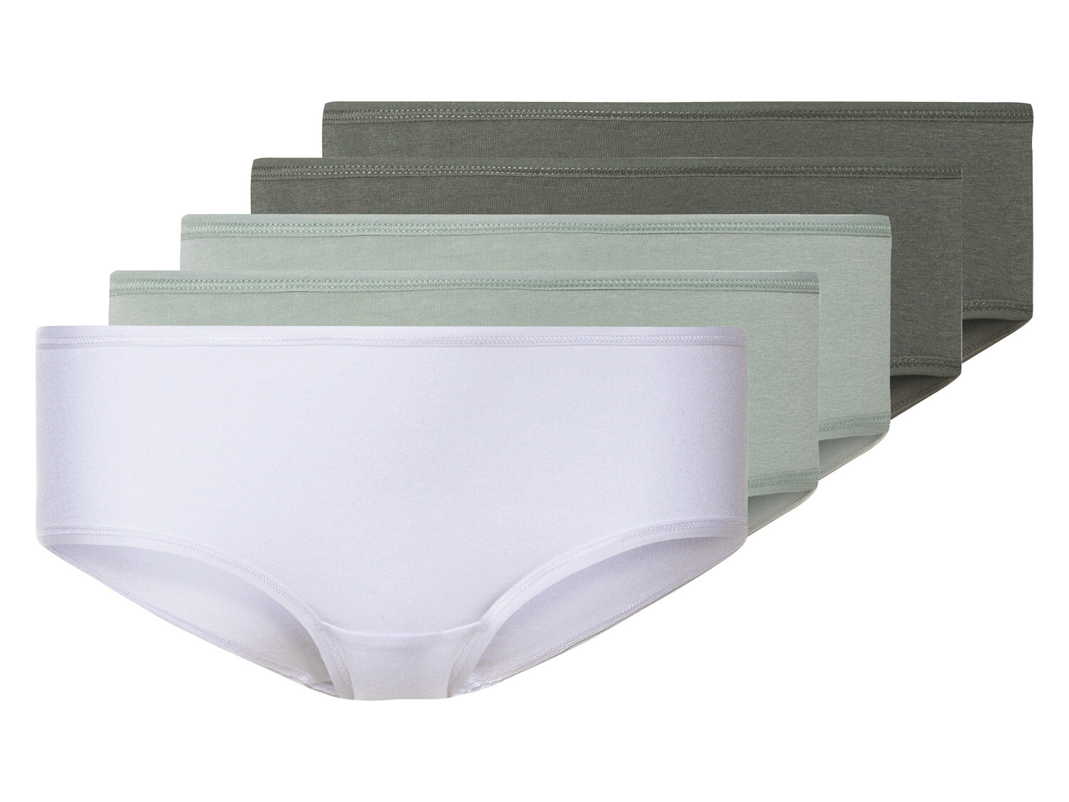 Женские хипстеры esmara, 5 шт., высокое содержание хлопка, белый/зеленый/мятный
Женские хипстеры esmara, 5 шт., высокое содержание хлопка, белый/зеленый/мятный
