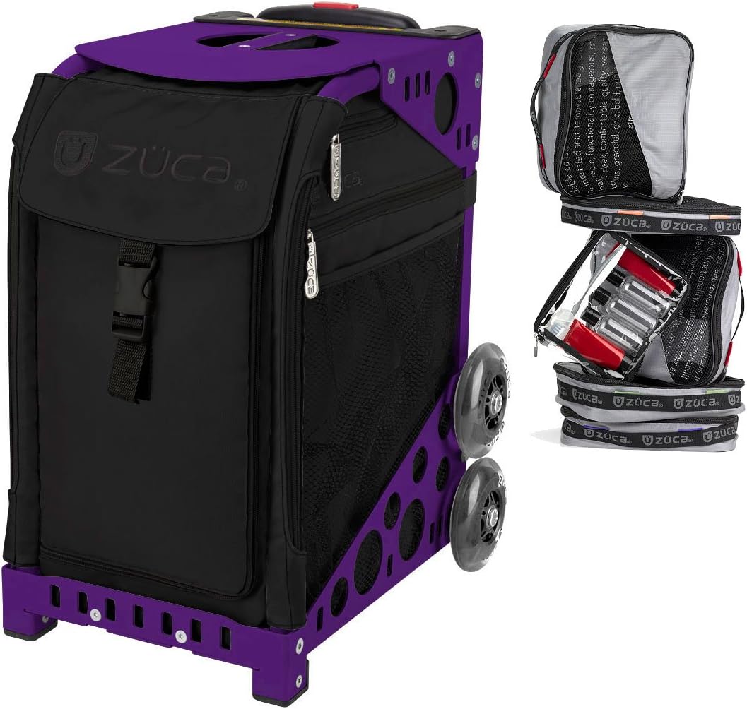 Спортивная сумка-вкладыш Zuca "Stealth", фиолетовая рама, мигающие колеса и набор с чехлом для флаера
Спортивная сумка-вкладыш Zuca "Stealth", фиолетовая рама, мигающие колеса и набор с чехлом для флаера
