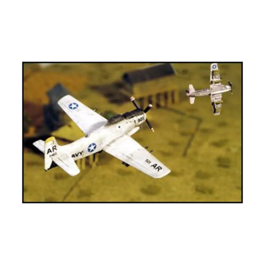 А-1Н Скайрейдер, Modern Micro Armour - NATO Fixed Wing Aircraft (1:285)
А-1Н Скайрейдер, Modern Micro Armour - NATO Fixed Wing Aircraft (1:285)