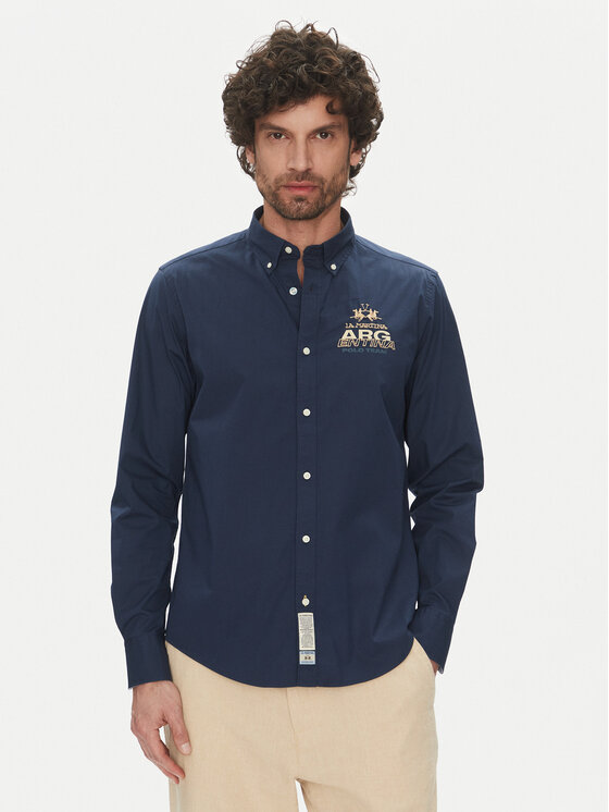 Рубашка обычного кроя Alfred MAC601 PP483 La Martina, синий
Рубашка обычного кроя Alfred MAC601 PP483 La Martina, синий