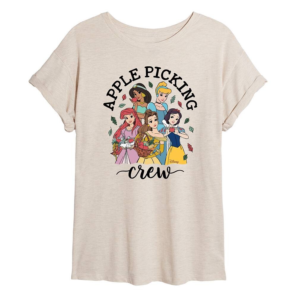 Детская футболка с рисунком Disney Princess Apple Picking Crew Licensed Character, бежевый
Детская футболка с рисунком Disney Princess Apple Picking Crew Licensed Character, бежевый