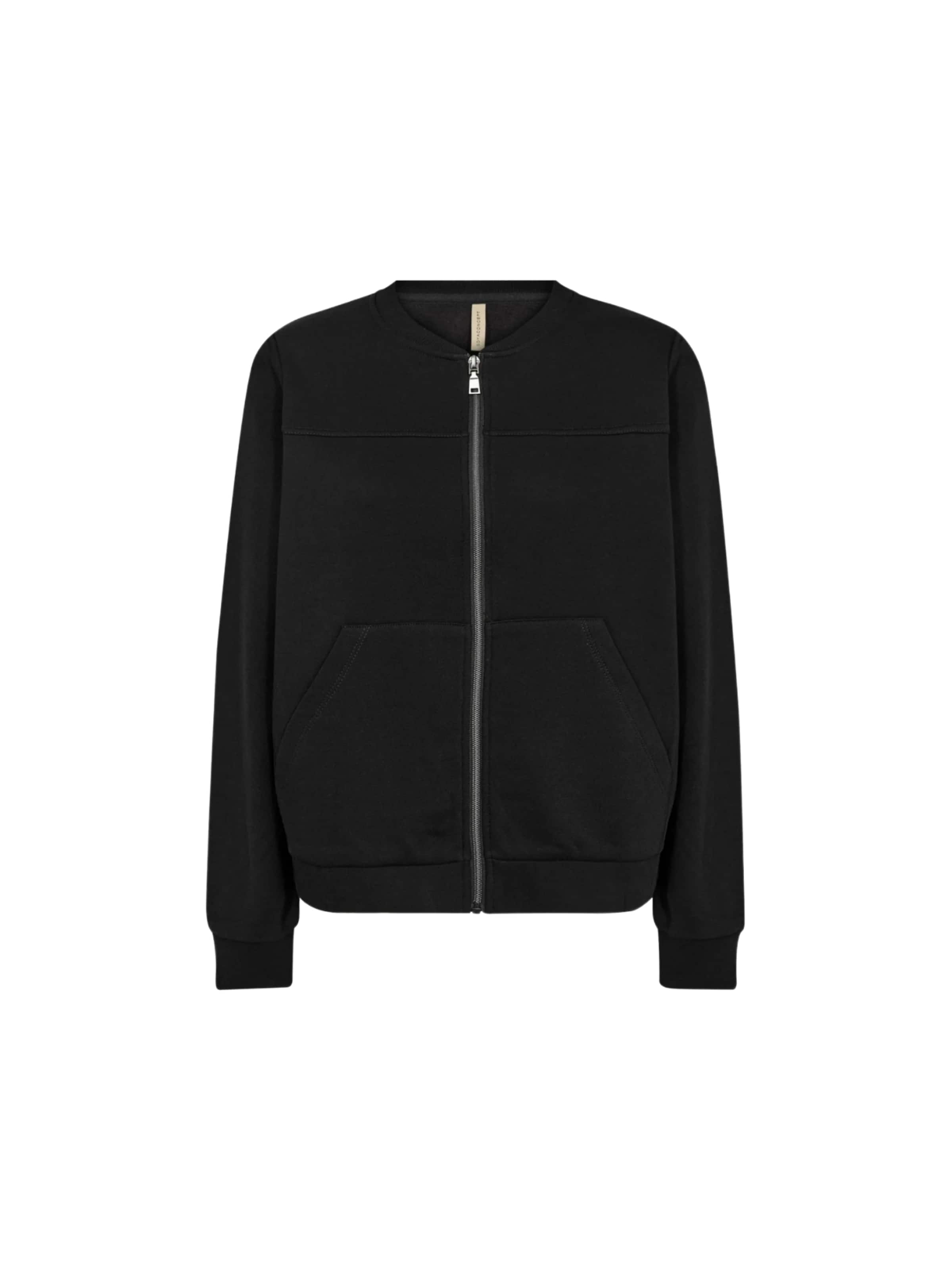 Soyaconcept Худи на молнии в черном цвете
Soyaconcept Худи на молнии в черном цвете