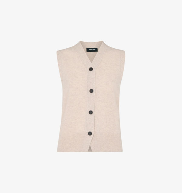 Шерстяной жилет стандартного кроя с V-образным вырезом Whistles, коричневый
Шерстяной жилет стандартного кроя с V-образным вырезом Whistles, коричневый