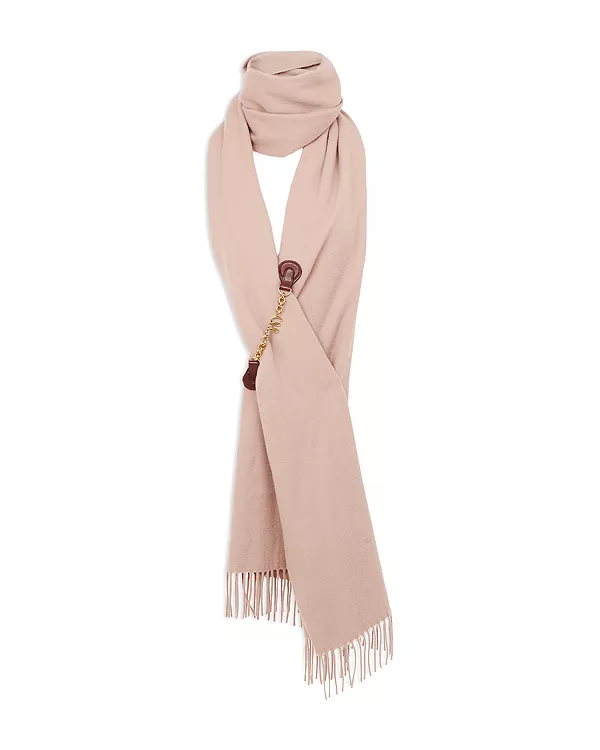 Знаменитый шерстяной шарф Chloé, бежевый
Знаменитый шерстяной шарф Chloé, бежевый