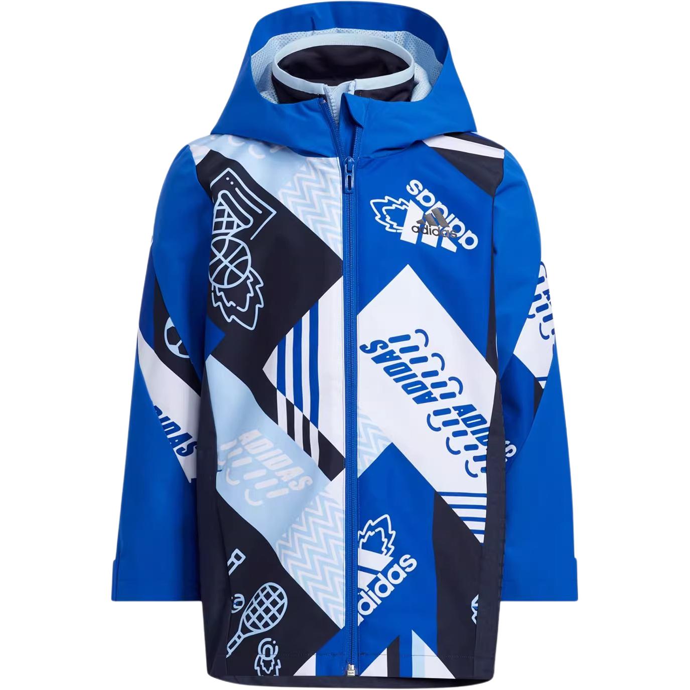 Ветровка детская Adidas, синий 
Ветровка детская Adidas, синий