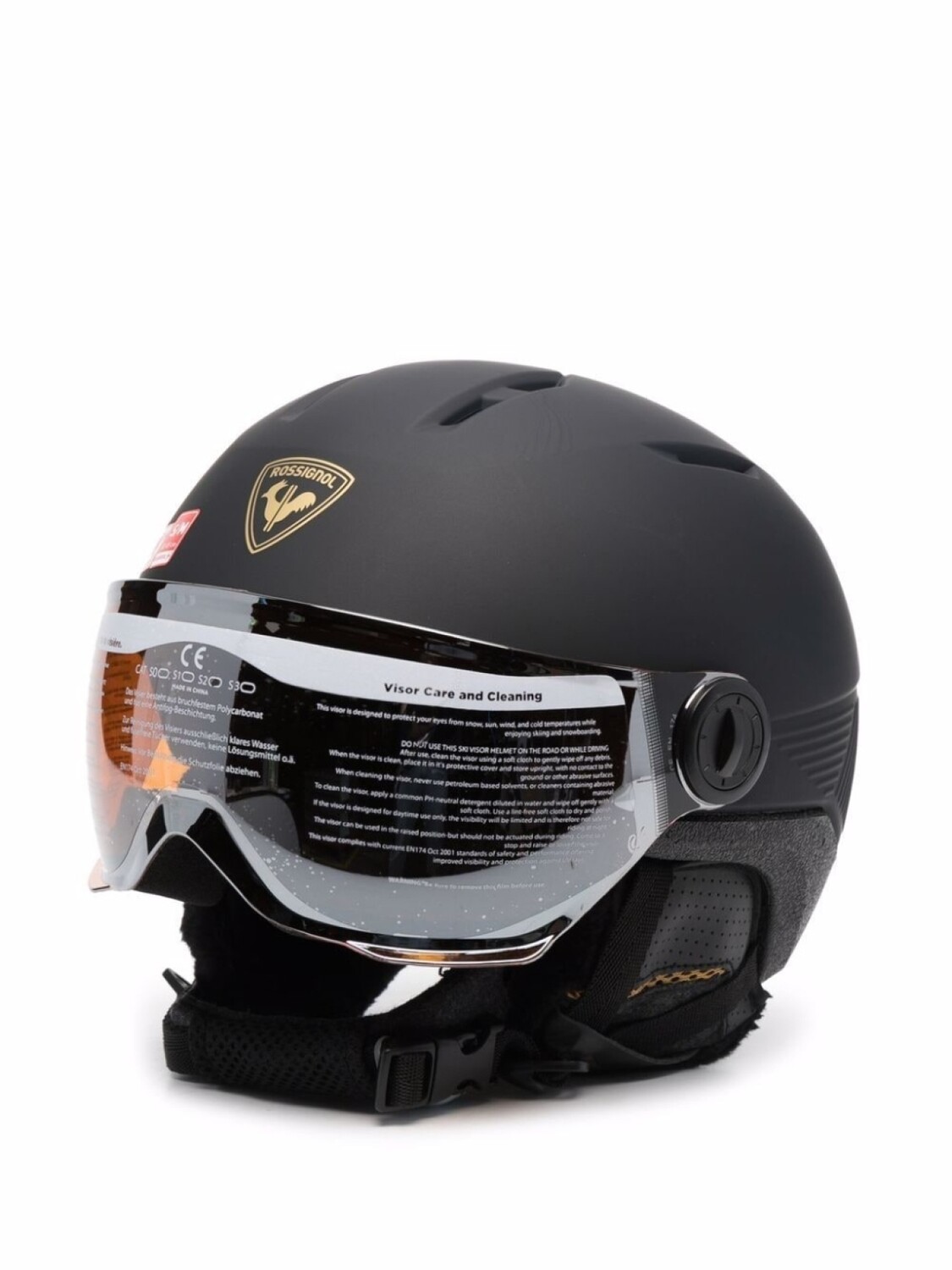 Rossignol шлем Fit Visor Impacts, черный
Rossignol шлем Fit Visor Impacts, черный