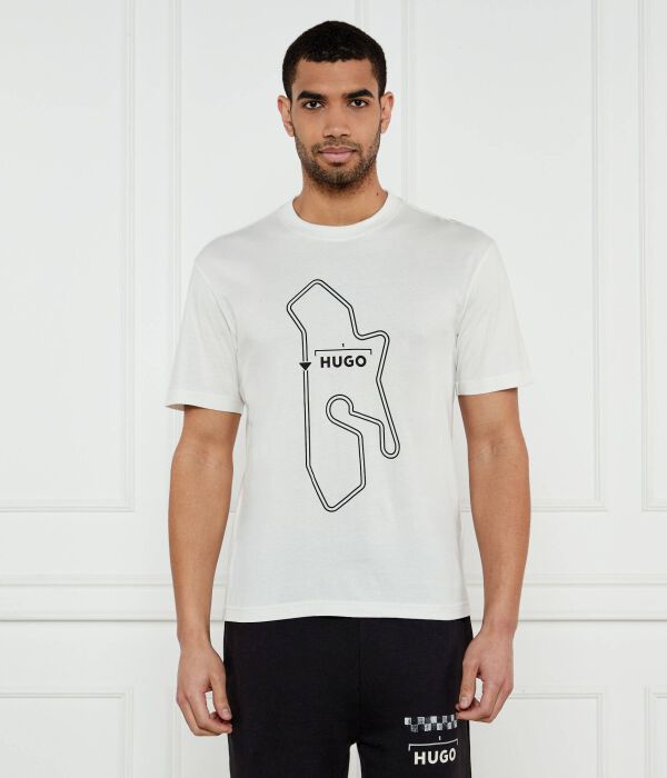 Футболка дроуд Loose fit Hugo, белый
Футболка дроуд Loose fit Hugo, белый
