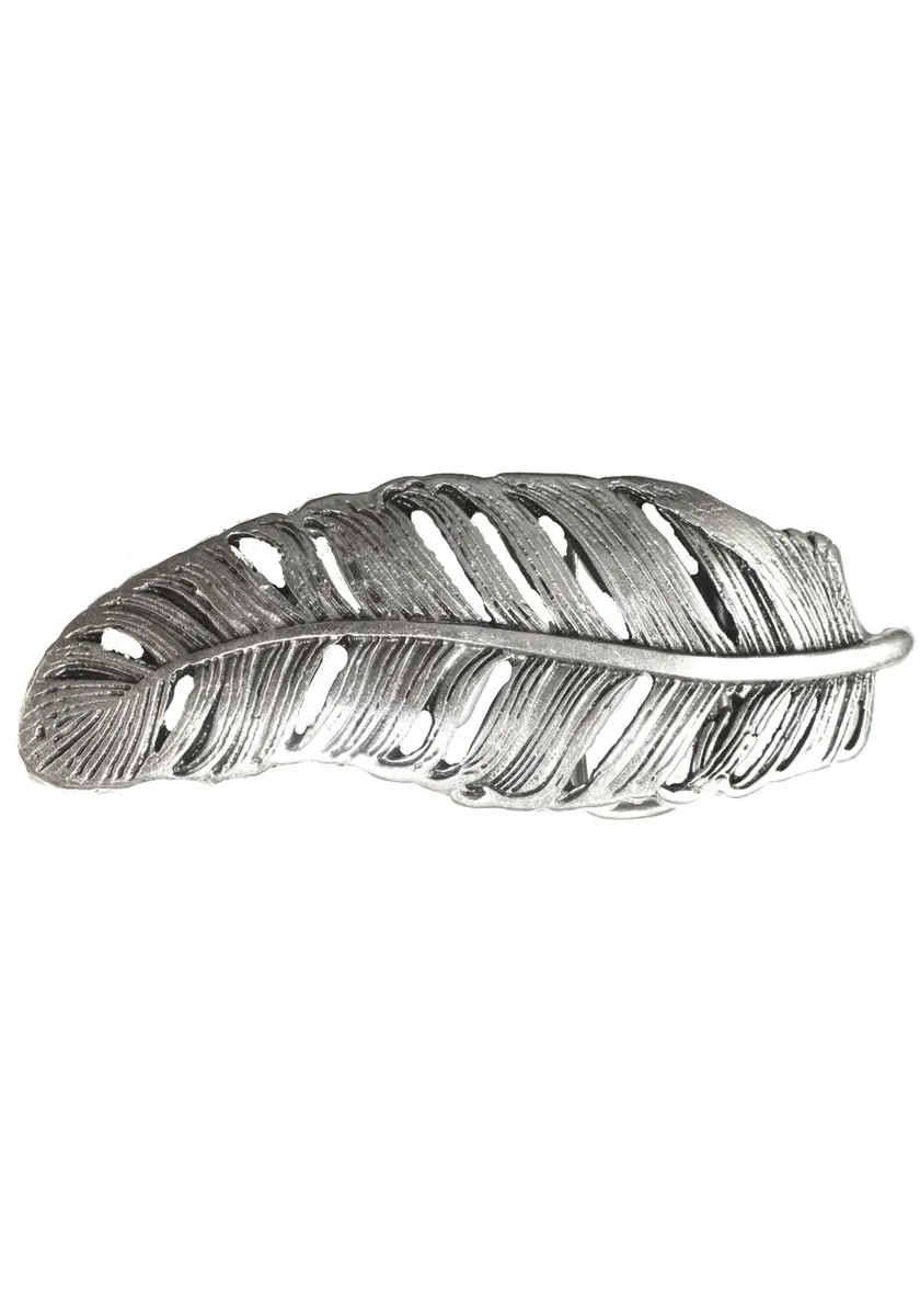 LIFE RING by showroom Пряжка для ремня 019°, сменная пряжка "Feather Silver" Rettungsring By Showroom 019°, серебристый 
LIFE RING by showroom Пряжка для ремня 019°, сменная пряжка "Feather Silver" Rettungsring By Showroom 019°, серебристый