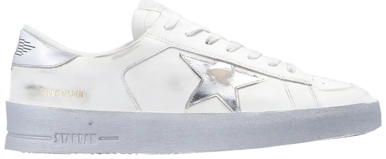 Кроссовки Golden Goose Stardan 'White Silver', белый
Кроссовки Golden Goose Stardan 'White Silver', белый