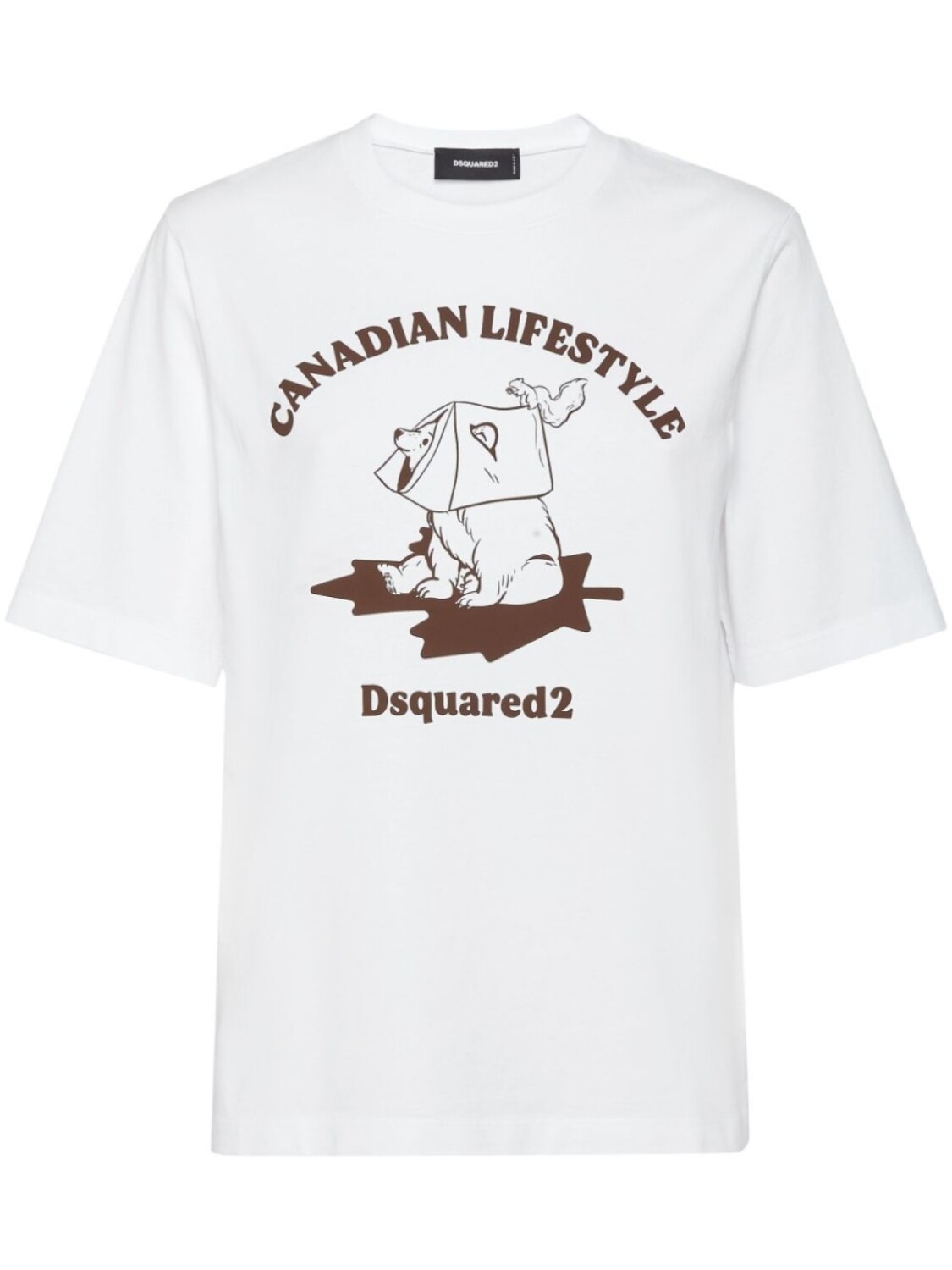 DSQUARED2 футболка с логотипом, белый
DSQUARED2 футболка с логотипом, белый