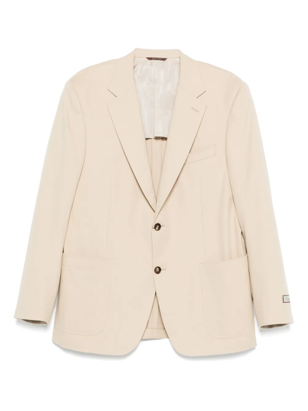 Однобортный пиджак Canali, нейтральный
Однобортный пиджак Canali, нейтральный