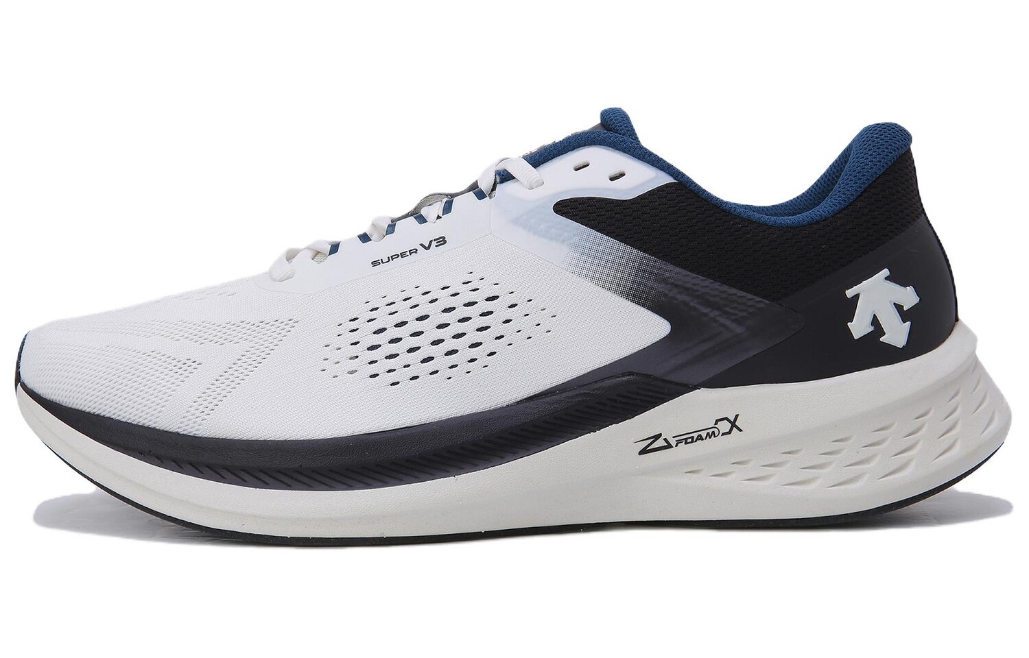 Кроссовки унисекс с низким верхом белые/черные Descente
Кроссовки унисекс с низким верхом белые/черные Descente