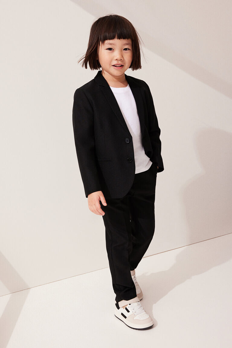 Костюмные брюки H&M, черный
Костюмные брюки H&M, черный