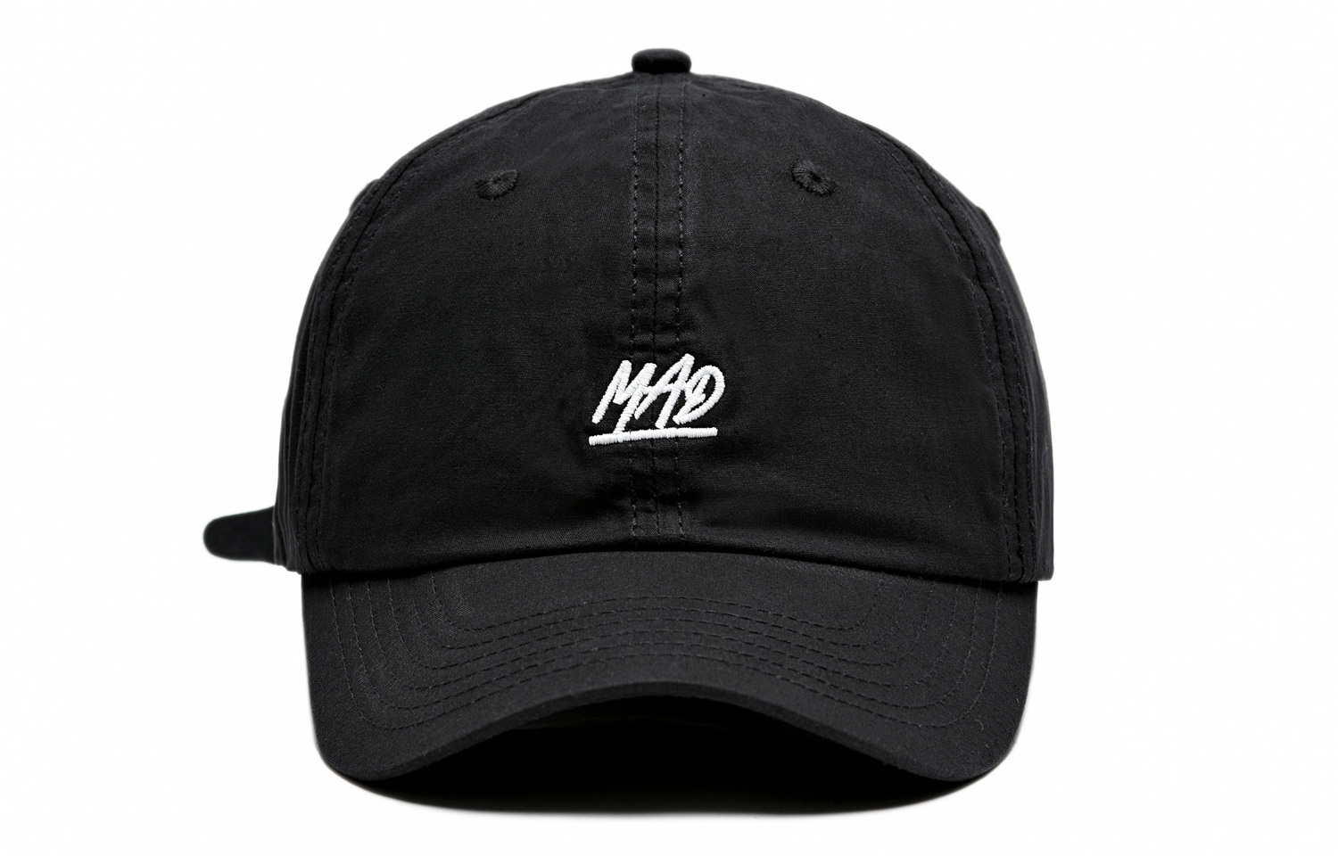 Бейсболка унисекс черная The MAD HATcher
Бейсболка унисекс черная The MAD HATcher