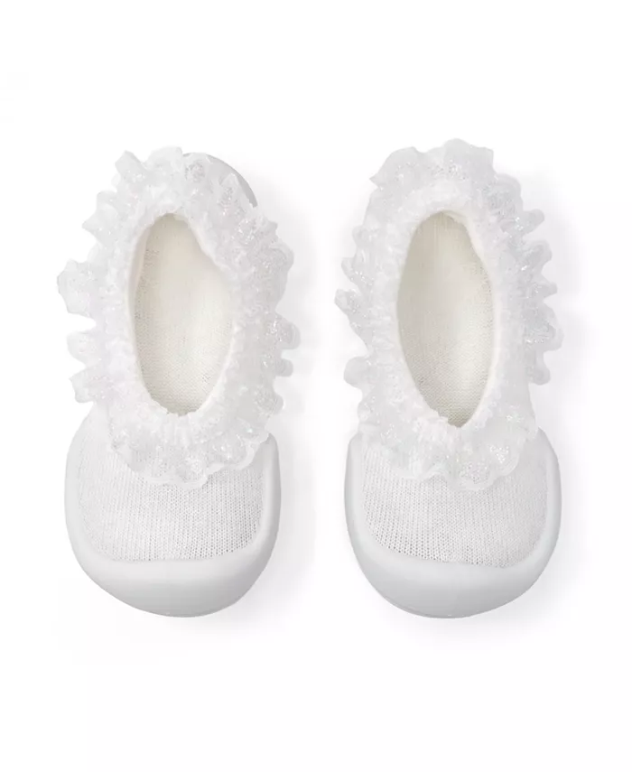 Первые пинетки-носочки для малышей - Snow Lace Komuello, белый
Первые пинетки-носочки для малышей - Snow Lace Komuello, белый