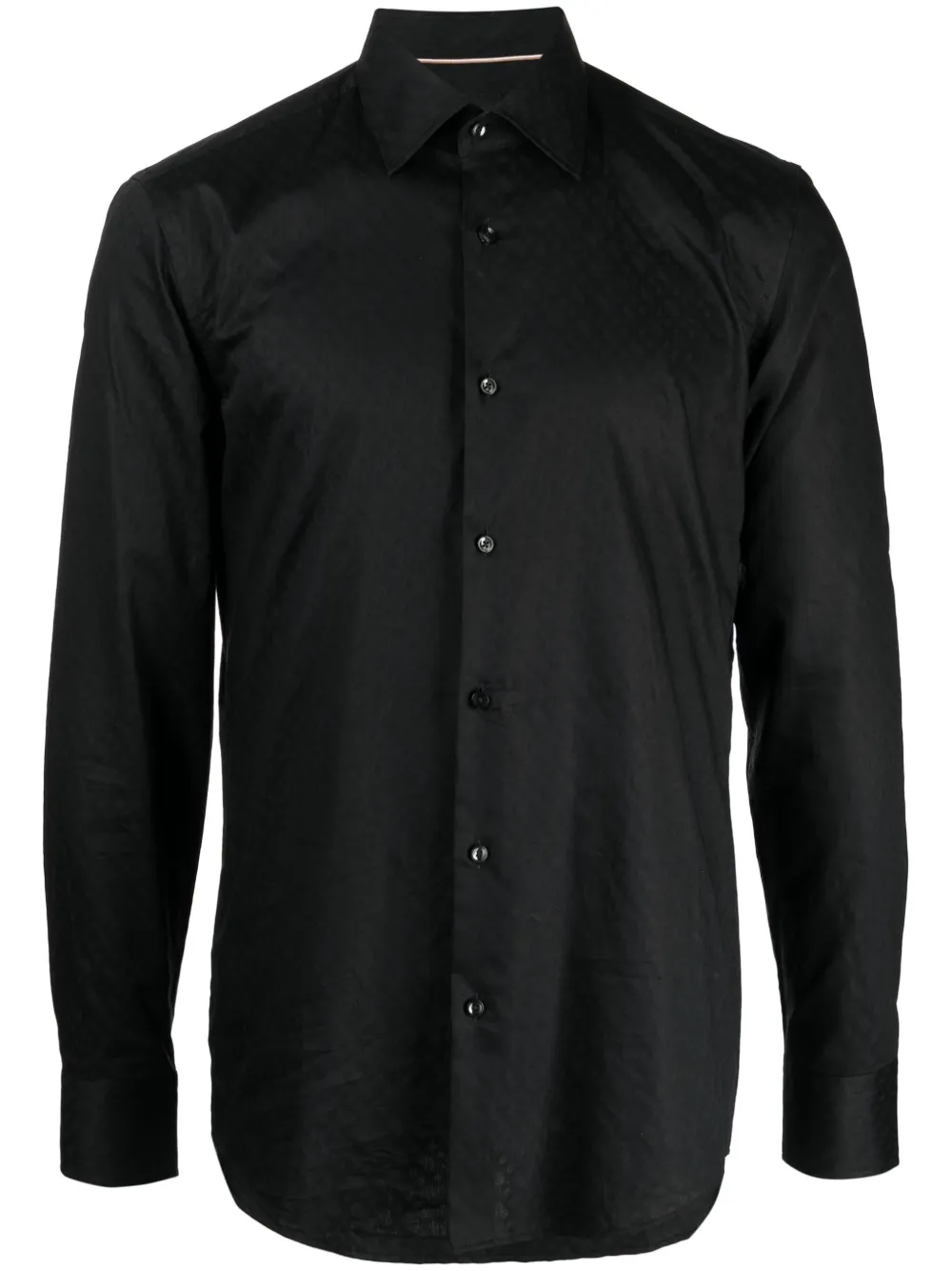 Рубашка с абстрактным принтом BOSS, черный
Рубашка с абстрактным принтом BOSS, черный