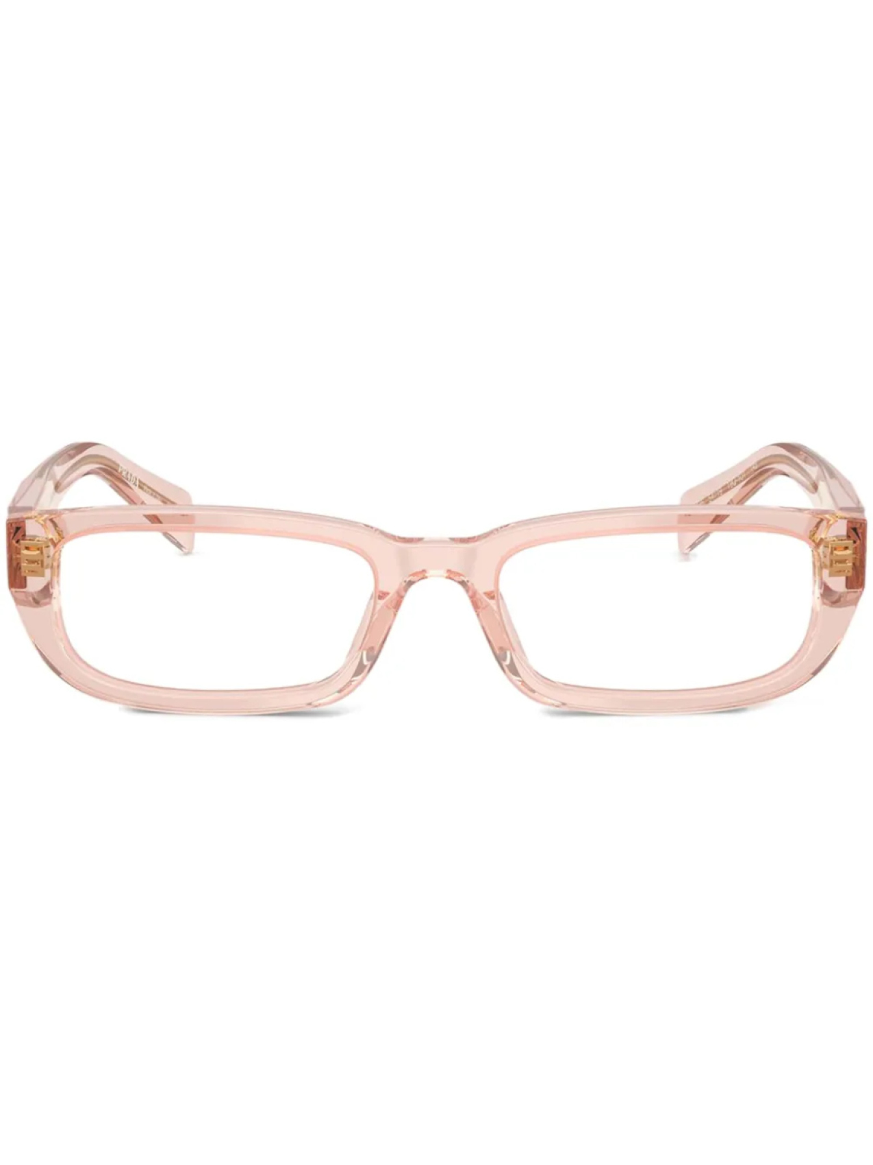 Prada Eyewear очки в прямоугольной оправе, розовый
Prada Eyewear очки в прямоугольной оправе, розовый