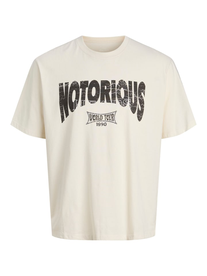 Футболка JACK & JONES PLUS, античный белый
Футболка JACK & JONES PLUS, античный белый