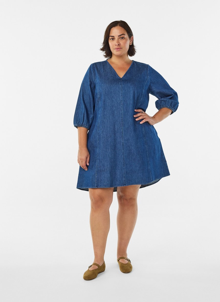 Платье Zizzi Denim dress, Blue Denim
Платье Zizzi Denim dress, Blue Denim