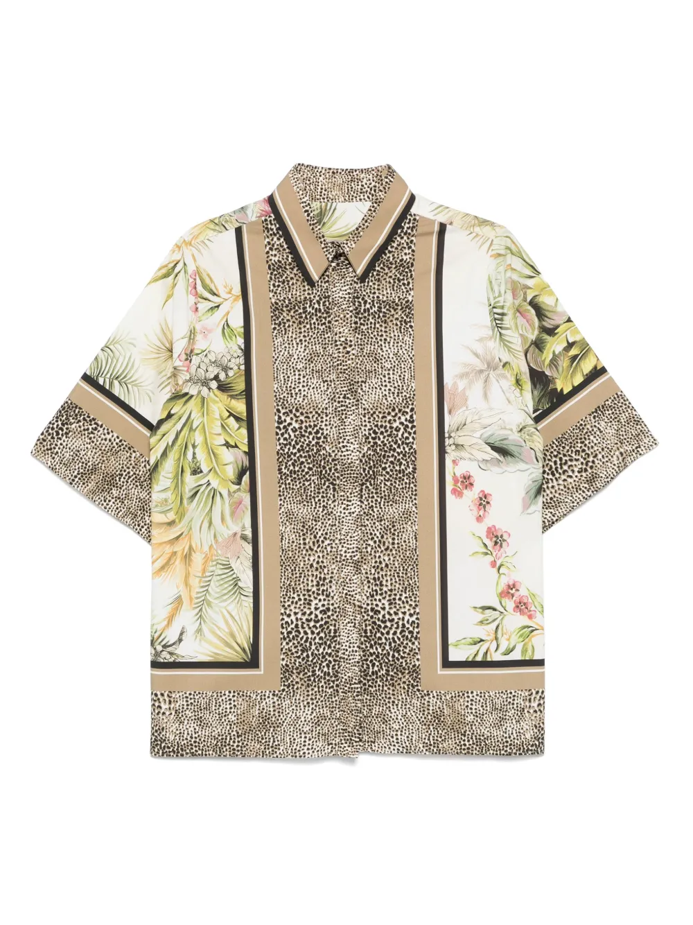 Рубашка на пуговицах Elie Saab, зеленый
Рубашка на пуговицах Elie Saab, зеленый