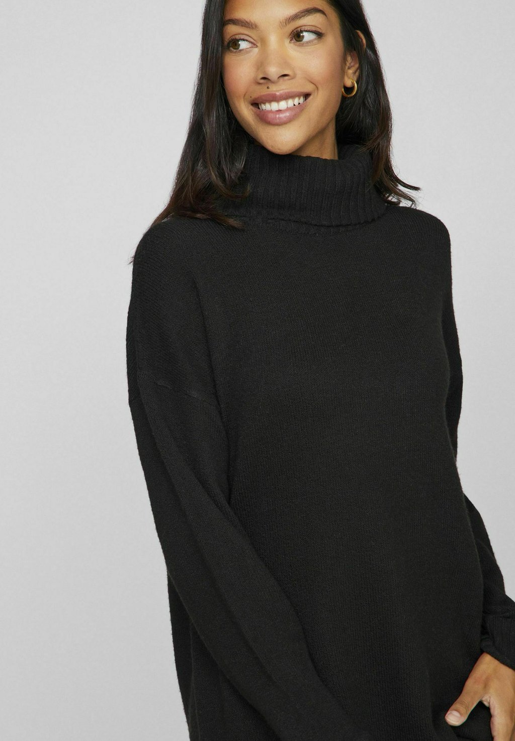 Платье-джемпер ROLLKRAGEN VILA, черный
Платье-джемпер ROLLKRAGEN VILA, черный