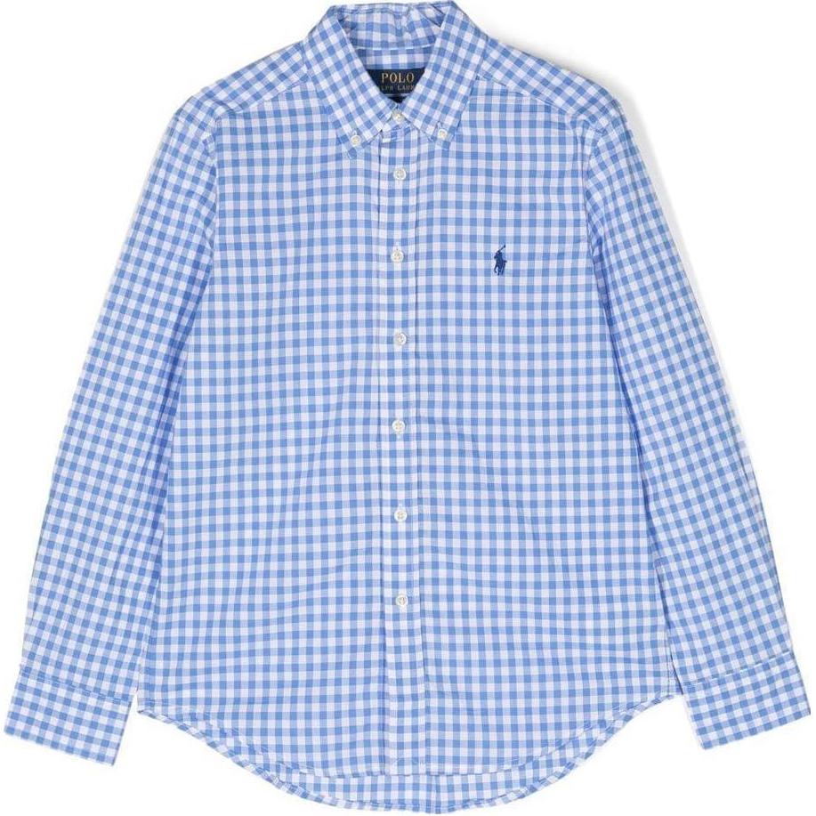 Детская светло-голубая футболка Polo Ralph Lauren
Детская светло-голубая футболка Polo Ralph Lauren