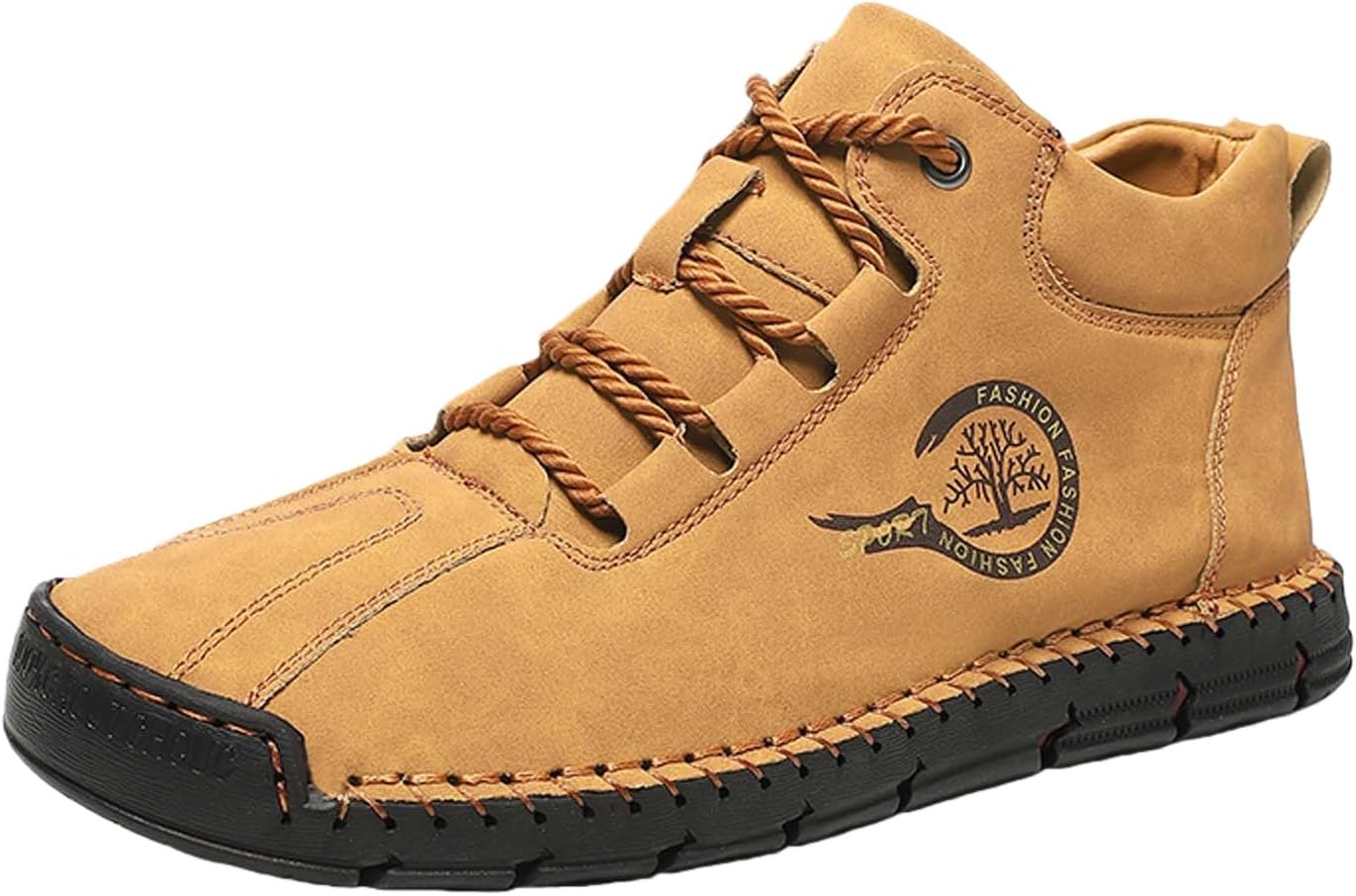 Мужские кожаные ботинки-чукка на щиколотку, повседневные, противоскользящие, водонепроницаемые, на шнуровке, ручная работа, кожаные, легкие, без застежки, для прогулок, походов, вождения, для улицы Generic, коричневый
Мужские кожаные ботинки-чукка на щиколотку, повседневные, противоскользящие, водонепроницаемые, на шнуровке, ручная работа, кожаные, легкие, без застежки, для прогулок, походов, вождения, для улицы Generic, коричневый