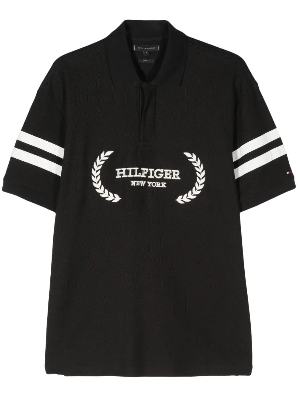 Рубашка поло в полоску Tommy Hilfiger, черный
Рубашка поло в полоску Tommy Hilfiger, черный