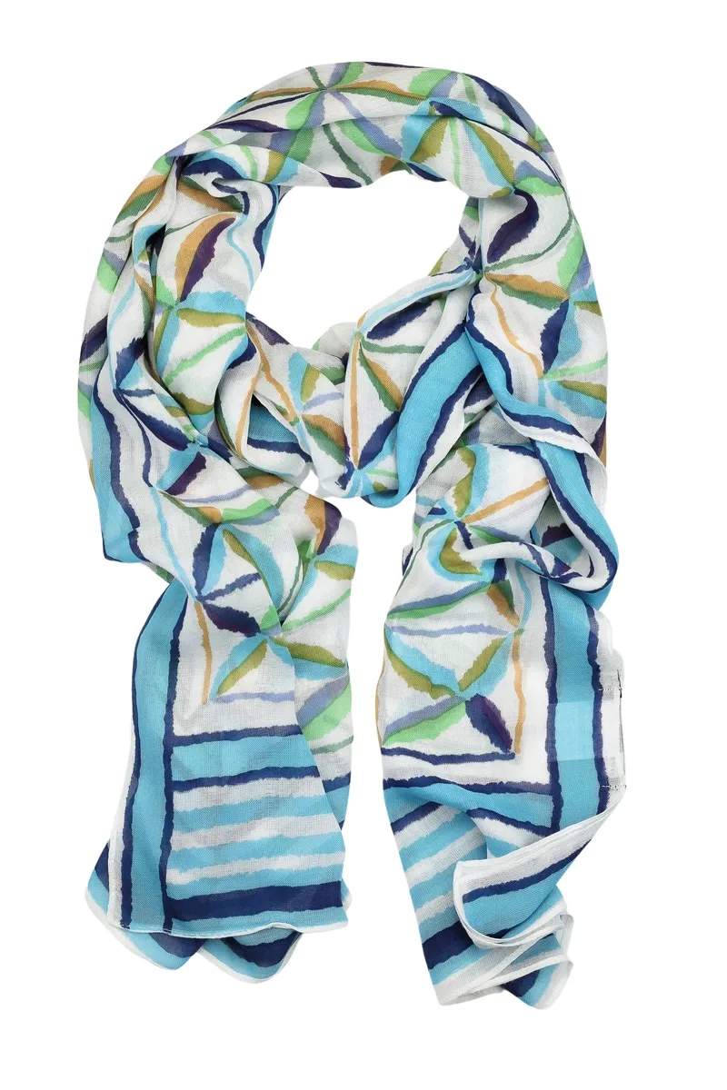 COLLEZIONE ALESSANDRO модный шарф "Мельница" из чистого натурального материала, бирюзовый
COLLEZIONE ALESSANDRO модный шарф "Мельница" из чистого натурального материала, бирюзовый