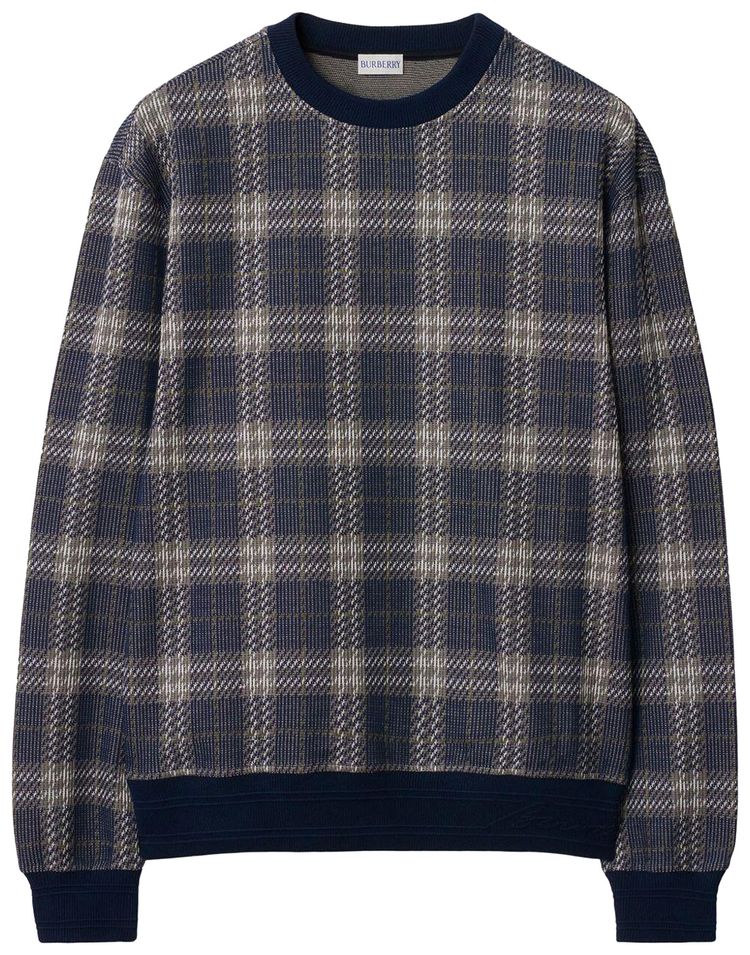 Топ Burberry Jacquard Check Crewneck Top 'Indigo', загар
Топ Burberry Jacquard Check Crewneck Top 'Indigo', загар