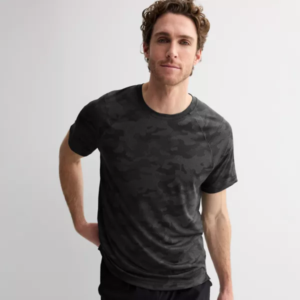 Мужская спортивная футболка с круглым вырезом Tek Gear, черный
Мужская спортивная футболка с круглым вырезом Tek Gear, черный