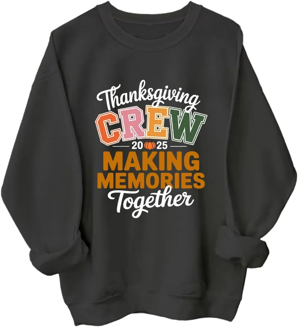 Толстовка Thanksgiving Crew Making Memories Together, осень 2025
Толстовка Thanksgiving Crew Making Memories Together, осень 2025