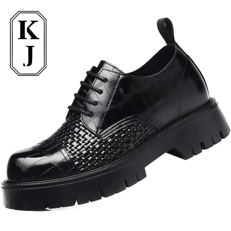 Мужские повседневные туфли мужские черные KJ-516 черные со скрытой платформой 8 см, цвет KJ-516 Black Hidden Wedge 8CM
Мужские повседневные туфли мужские черные KJ-516 черные со скрытой платформой 8 см, цвет KJ-516 Black Hidden Wedge 8CM